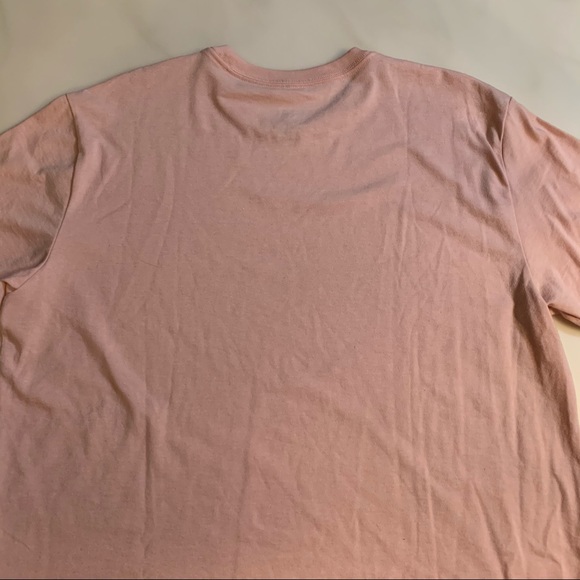 Men’s Pink George Short Sleeve Cotton T Shirt - Picture 6 of 6